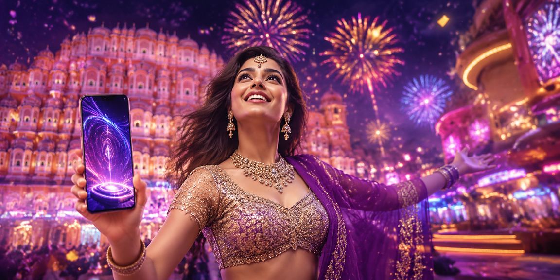 Player registering account on casino app in Jaipur